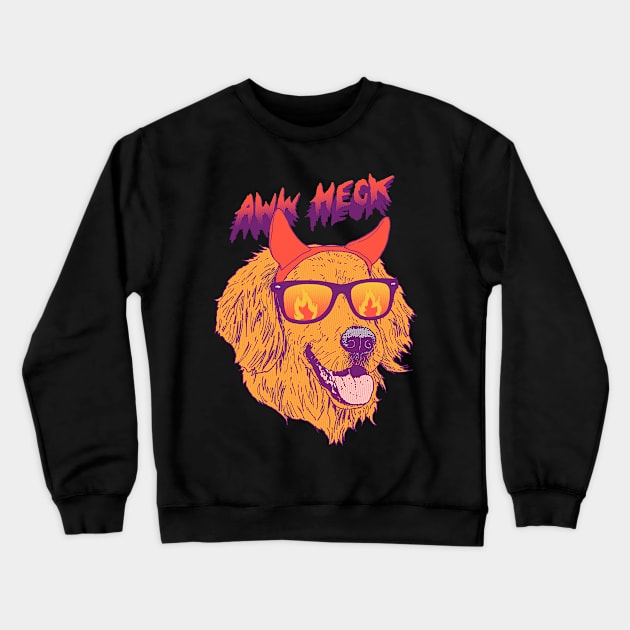 Aww Heck Crewneck Sweatshirt by Hillary White Rabbit